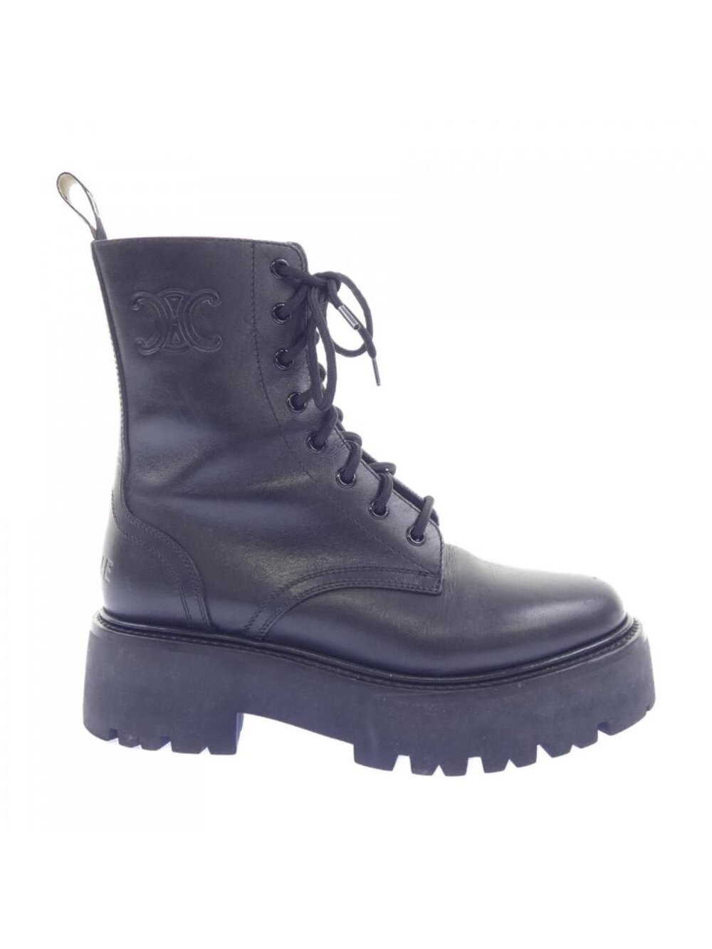 Celine Triomphe Ranger Mid Lace-up Boots